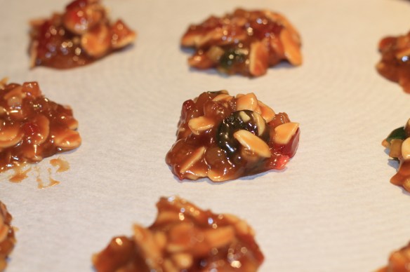 Florentines before baking