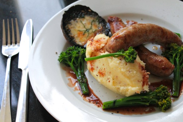 Posh Sausage and Mash