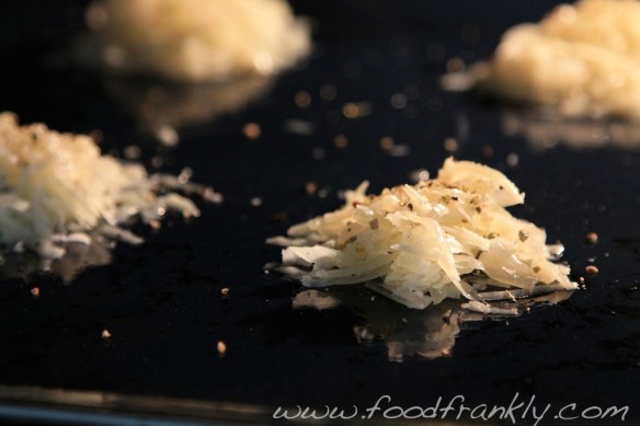 Parmesan crisps