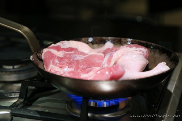 Yes, I know there are three - I squeezed in an extra one  for a work lunch salad....