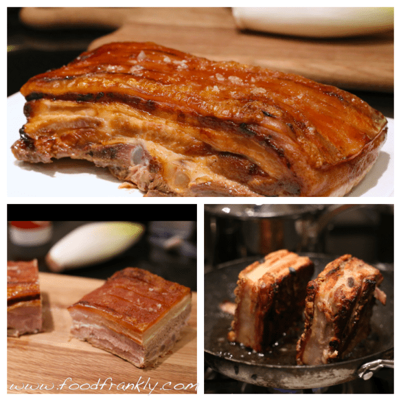 Belly pork prep