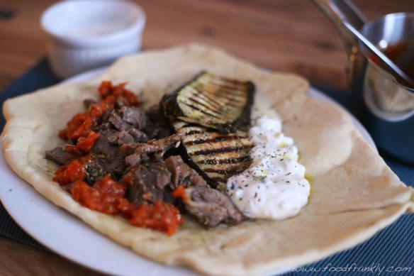 Lamb kleftiko tzatziki