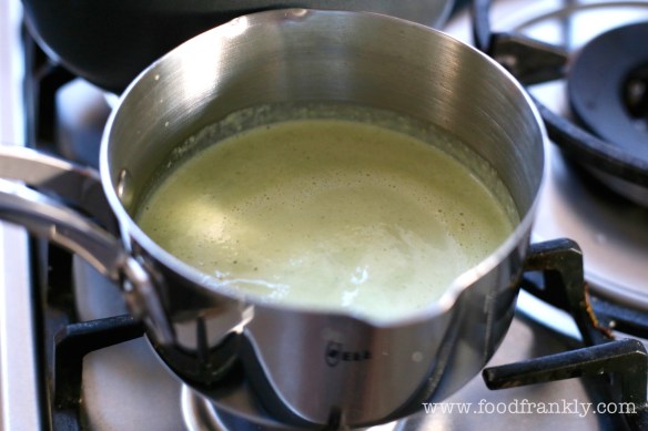 Asparagus puree